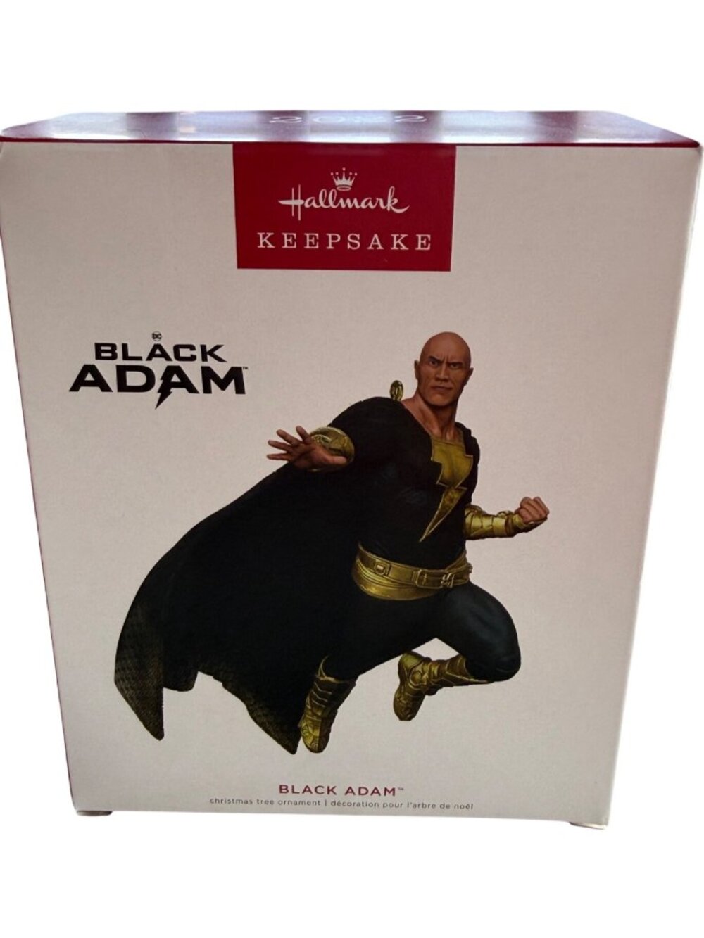 Hallmark Keepsake Black Adam Christmas Tree Ornament by Jake Angell 5.5" Tall
